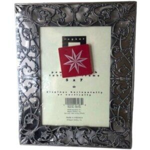 NWT Regent Pewter Tabletop Picture Frame 5 X 7
